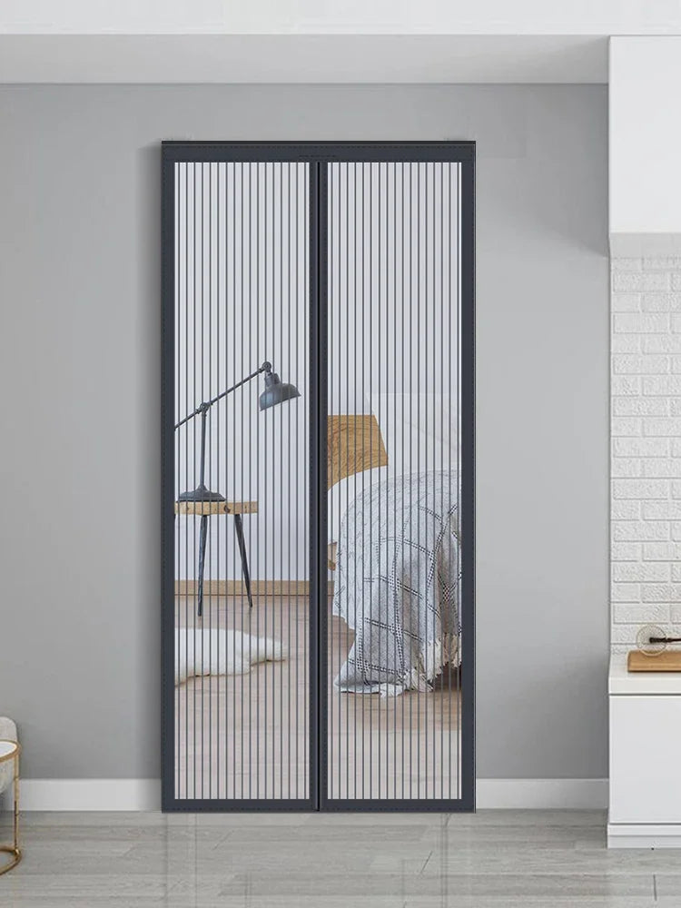 Mosquito Magnetic Screen Door Curtain Net Anti Bug Fly Insect Partition Curtain Mesh Summer Indoor Automatic Closing Door Screen