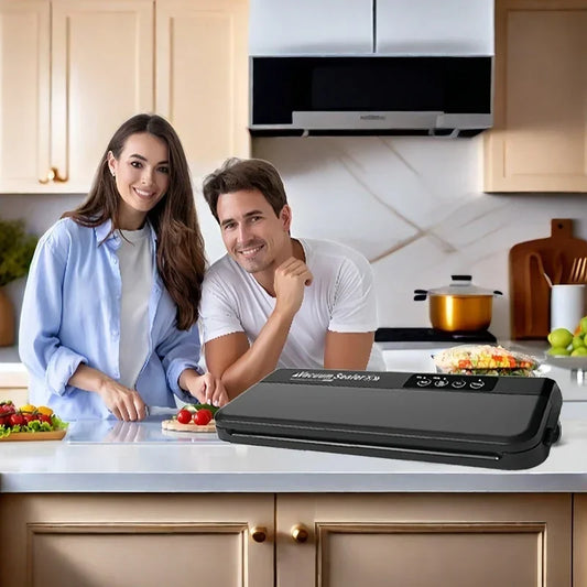 Einfache Bedienung Vakuum Versiegelungsmaschine Mit Beutel Aufbewahrung Luft Versiegelung Maschine Lebensmittel Versiegelung Lebensmittel Konservierung System Mit Vakuum Beuteln