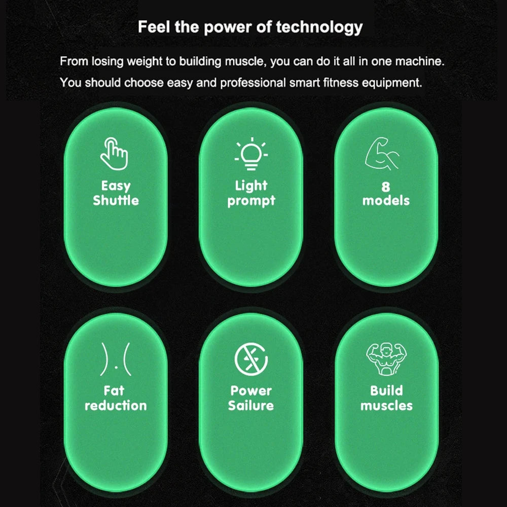 USB Aufladbar Bauchmuskel Trainer 2025 - Tragbar Bauchmuskel Massagegerät - Elektronisch Training Gürtel Übung Fitness Ausrüstung