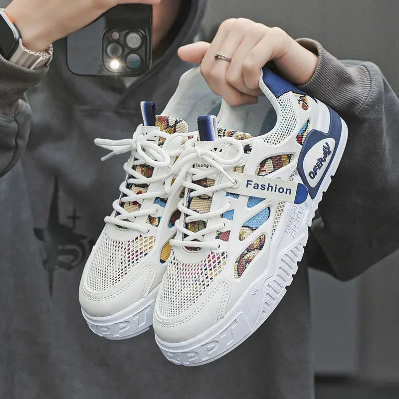 Zapatillas Hombre 2024 - Adidași de lux pentru skateboard, Tenis Masculino Respirable și Cómodo (Casual/Running)