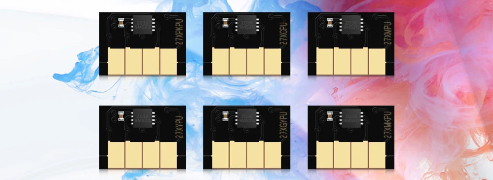 HP727 Cartridge Chip New Upgrade HP 727 Chip For HP DesignJet T920 T930 T1500 T1530 T2500 T2530 Printer 300ml Each Color