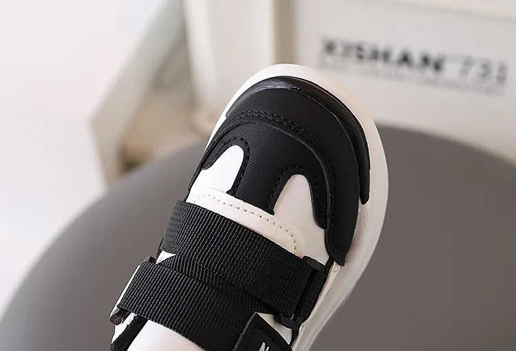 Kinder-Sneakers 2025: Dicke-Weiche-Sohle Klettverschluss - Air Mesh Collection