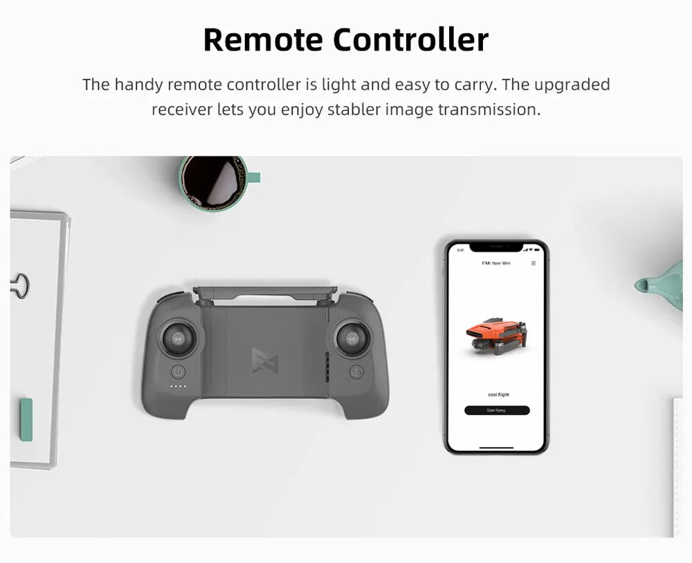 FIMI MINI 3 Dronă cu cameră nouă, 249g, 4K, 60fps, video nocturn AI Super, distanță de zbor de 9KM, senzor de 1/2 inch și 48MP, mini dronă pro