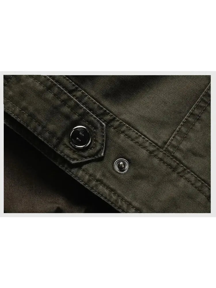 KletPro Casual-Jacke Pilotstil- Kapazität:2TaschenGröße6XL