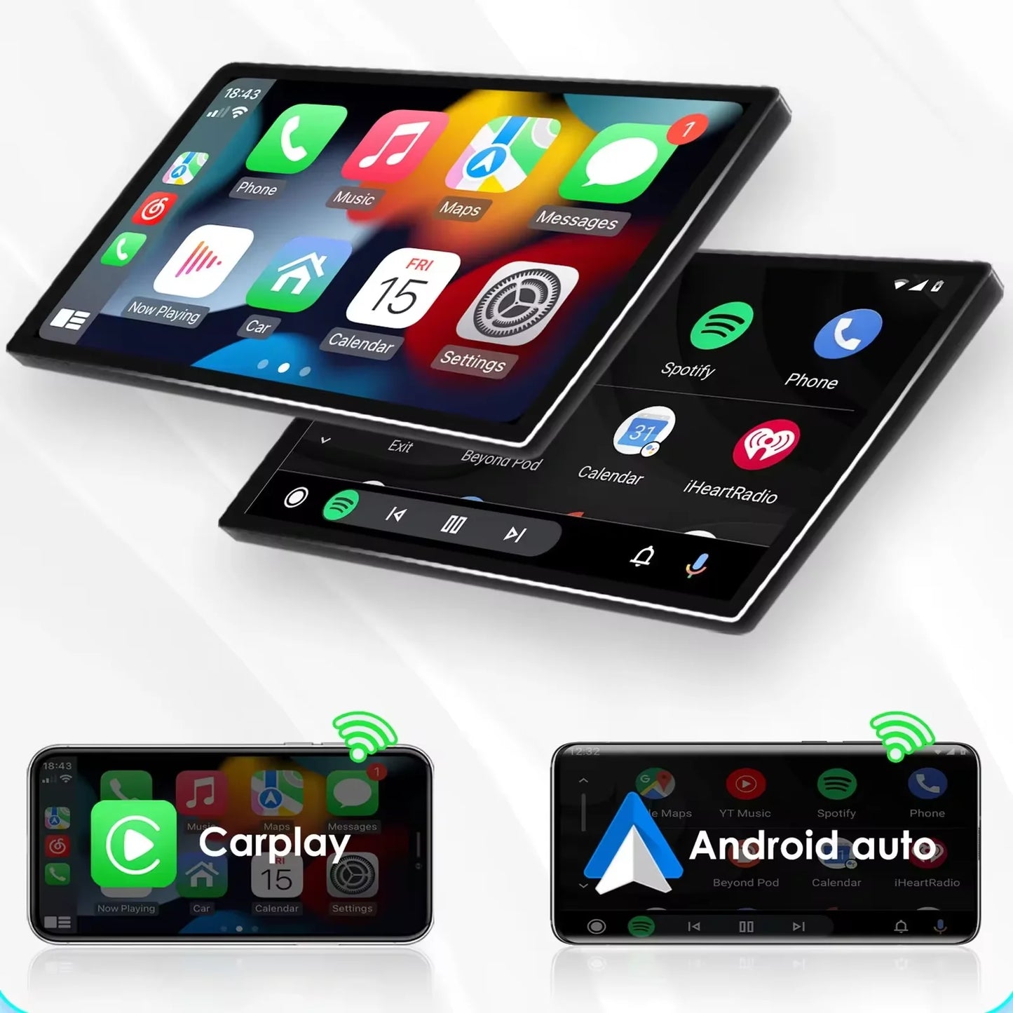 CarPlay Autoradio Multimedia Player für Honda Civic Hatchback
