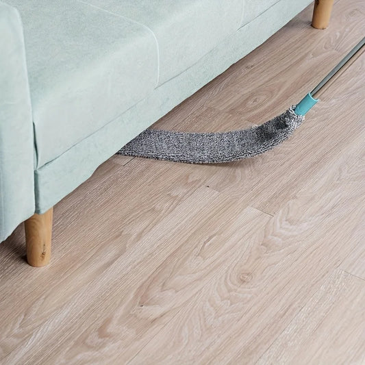 Long Teleskop-Staubwedel - biegsam, Mikrofaser, Edelstahl