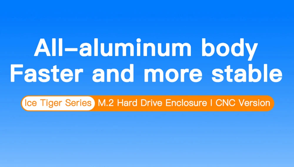 SSD-Gehäuse 2025: Meetiger M.2 SSD Enclosure - 10Gbps USB3.2 Type-C Aluminum NVMe SATA Collection