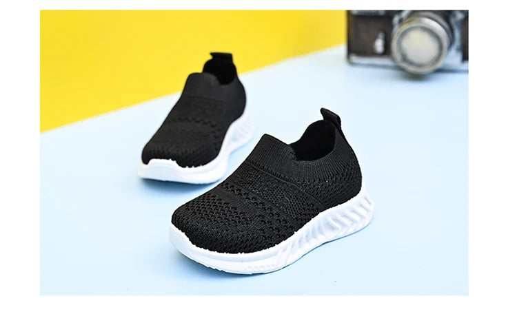 Kinder Sneaker 2025 - Toddler Schuhe Jungen Mädchen - Weiches Innenfutter Rutschfest Gummi Außensohlen - Baby Atmungsaktive Sportsschuhe