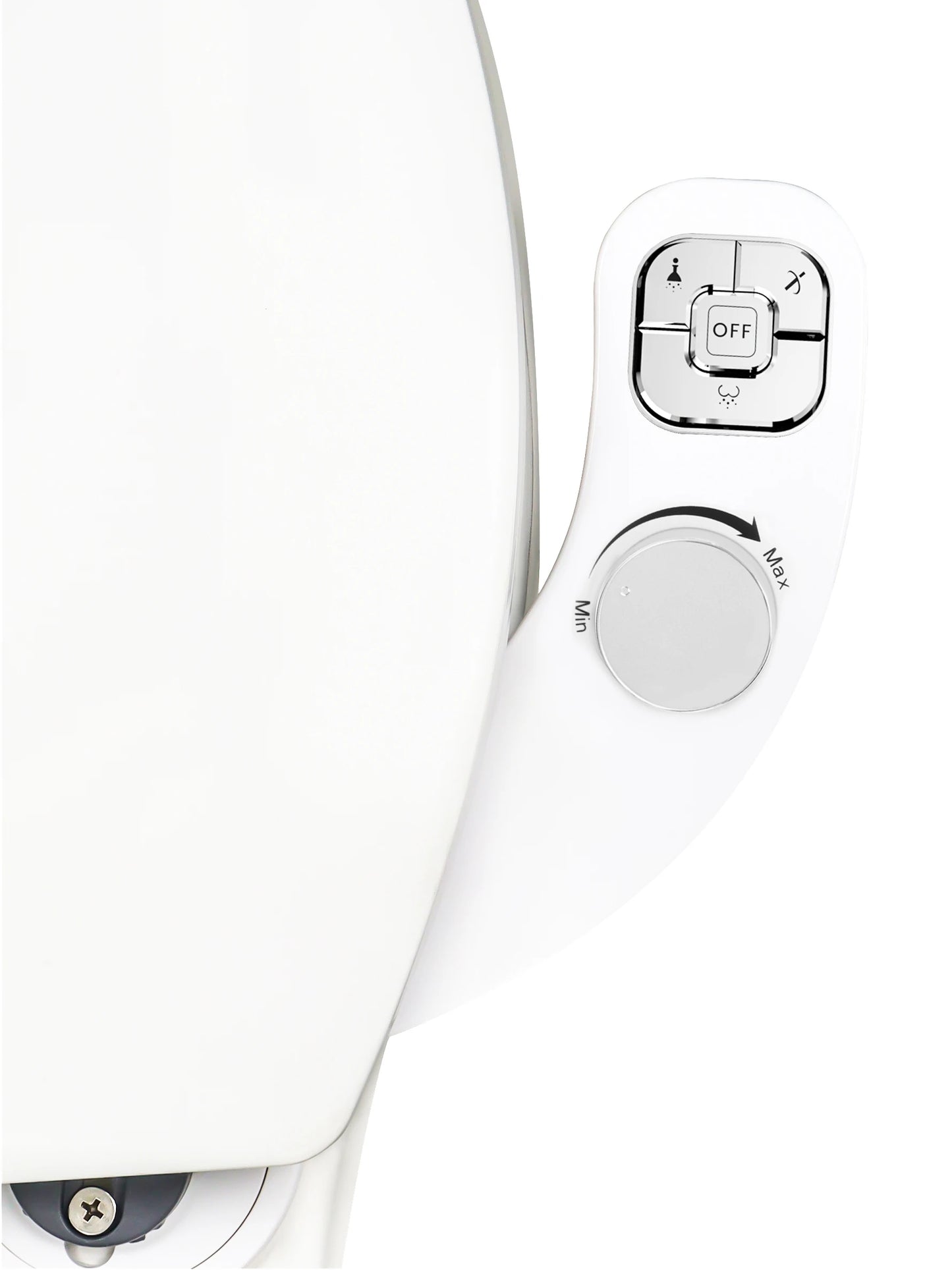 Bidet 2025: SAMODRA Button Non-Electric Self Cleaning - Dual Nozzle Fresh Water Collection