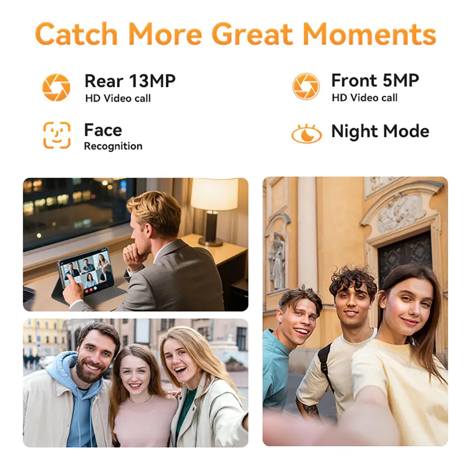 Tabletă SVITOO 11 inch cu Android Widevine L1 - 128GB 8000mAh