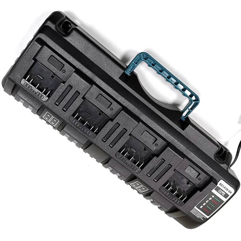 For BOSCH 14.4V 18V Li-ion Charger Rapid Optimum 4-Port 3A Charging Current Replacement Battery Charger BS1418-04