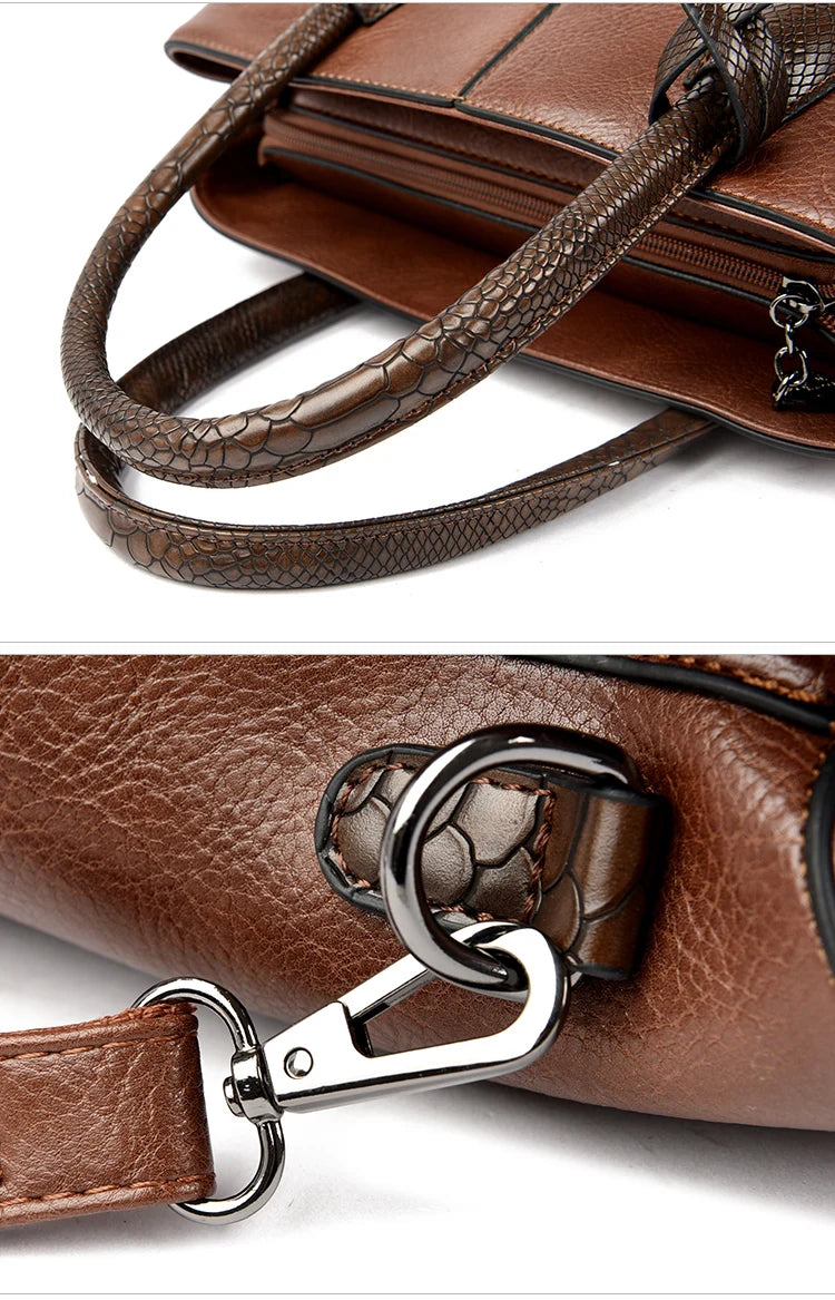 Fashion Crossbody Bags for Women Designer Ladies Purses and Handbags High-quality Soft Leather Women Shoulder Messenger Bags Sac