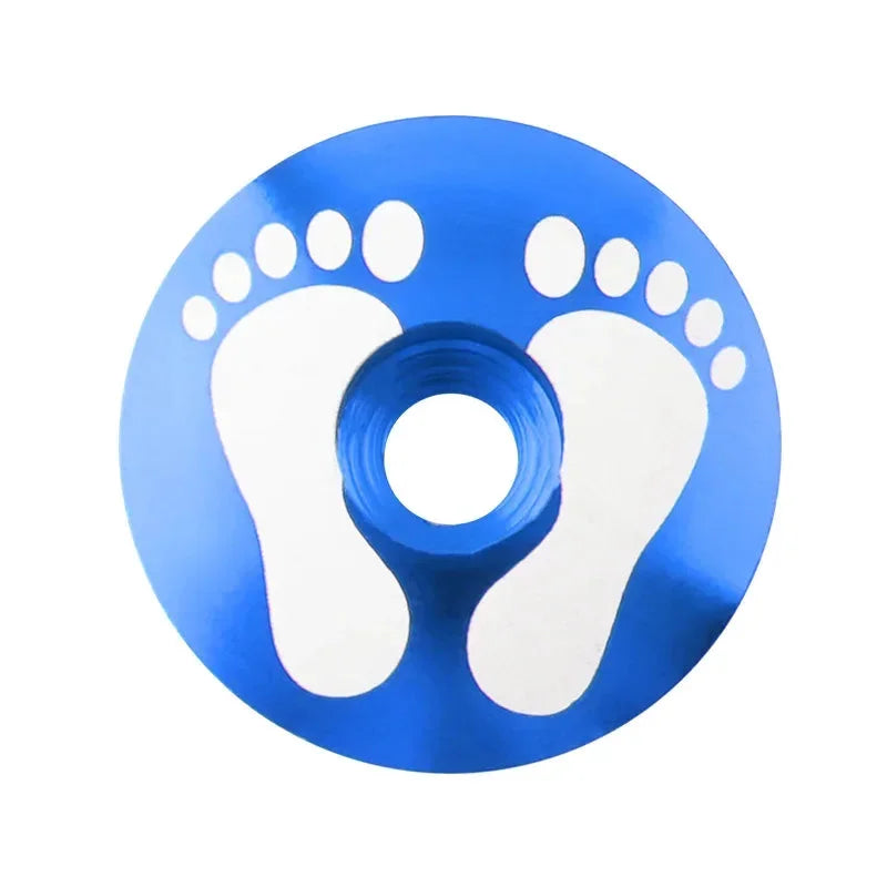 MUQZI Berg Fahrrad Steuersatz Abdeckung Aluminium Legierung Ultra-Leicht Schüssel Abdeckung Rennrad Fixed Gear Faltteile Steuersatz Top Kappe - Golden Bridge Store