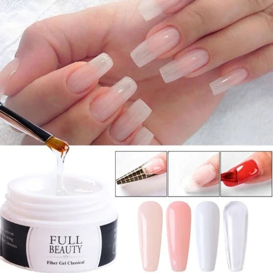 Nagel Extension Gel UV LED 2025 - Gelee Beauty Erweitert Modell Gel - Nagel Kunst Lack Reparatur Gebrochene Nägel Gel Erweitern Nagel Spitzen