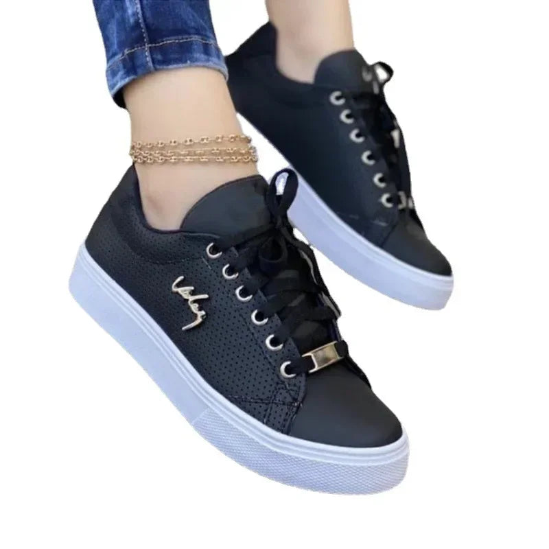 Woman Spring Autumn Casual Tennis Sneakers White Sport for Women Outdoor Jogging Lightweight Platform Shoes Tenis Feminino Flats