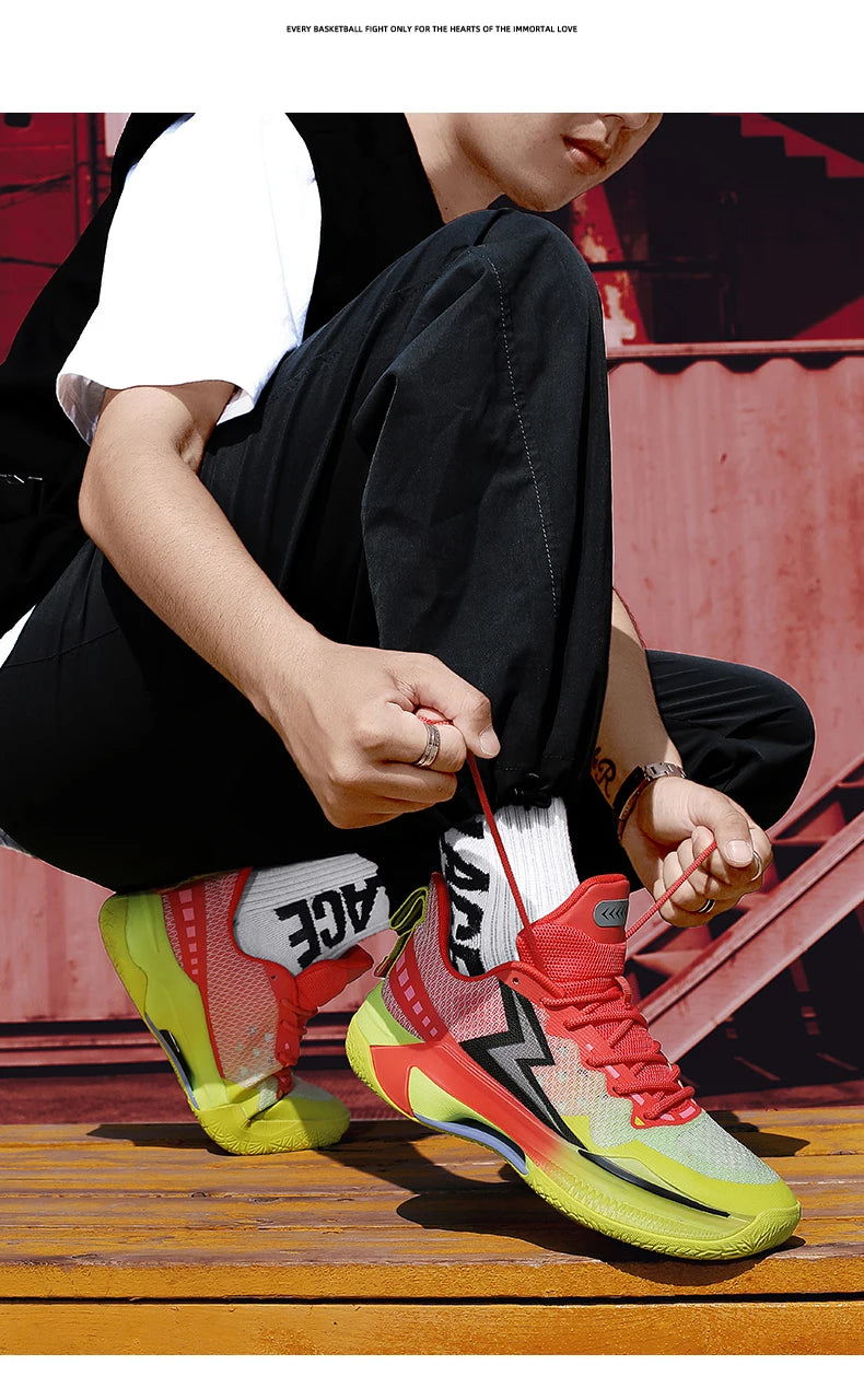 High Quality Basketball Shoes for Women Sneakers Men Supercritical E-TPU Midsole Rubber Outsole Practical Sports Training Shoes
