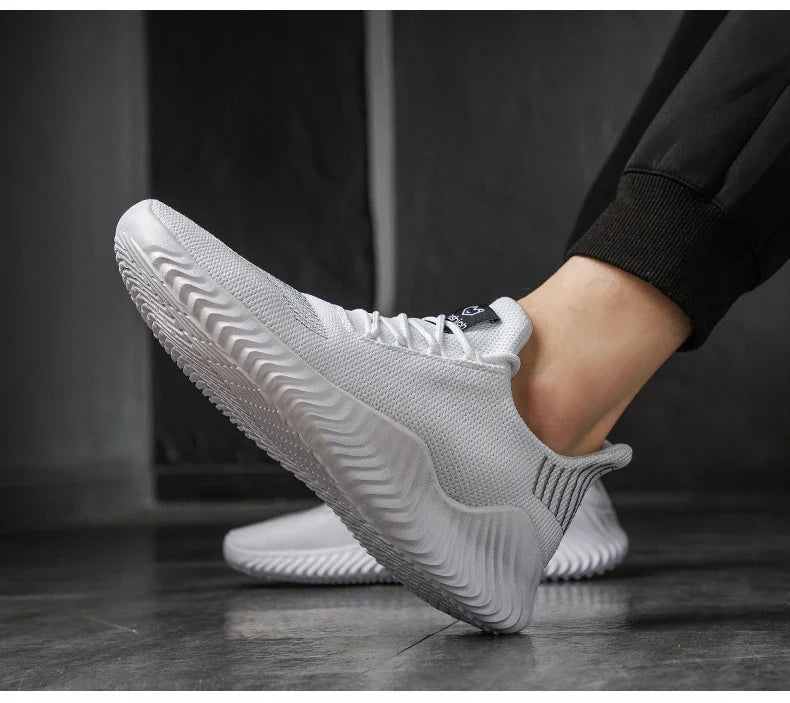 Men's Sneakers White Walking Running Shoes Men Casual Shoes Sneakers for Men Plus Size 49 Mens Tenis Masculino