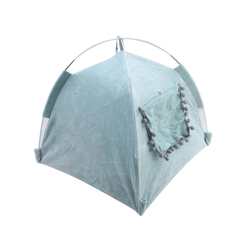 Premium Katzenzelt Bett Komfort - Plüsch 40x40 cm Bis 8 kg