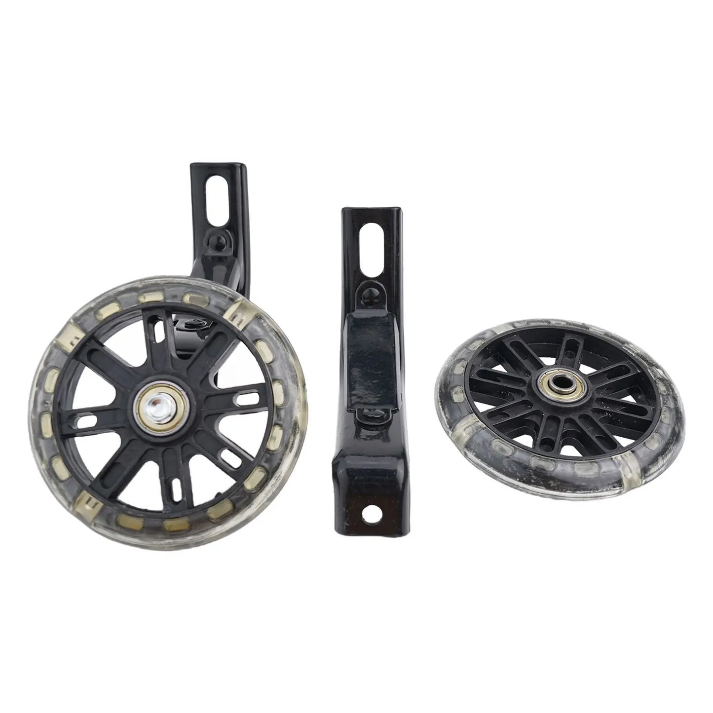 Stability Enhancing Bicycle Support Wheels for Children Suitable For Use With Popular Sizes of For kids' Bikes (14 20 Inches)