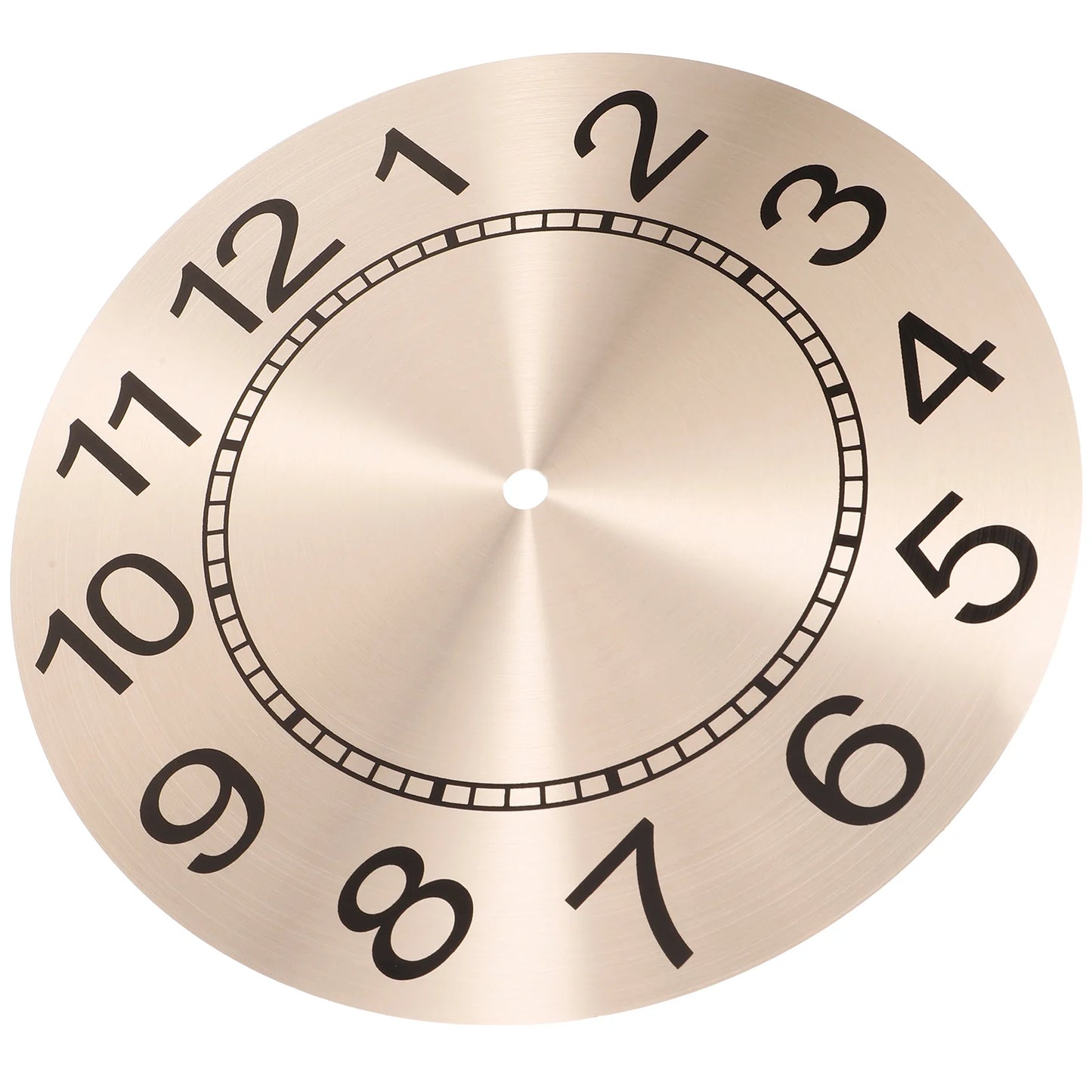Clock Dial Round Plate Wall Panel Clocks DIY Faces for Crafts Handmade Materials