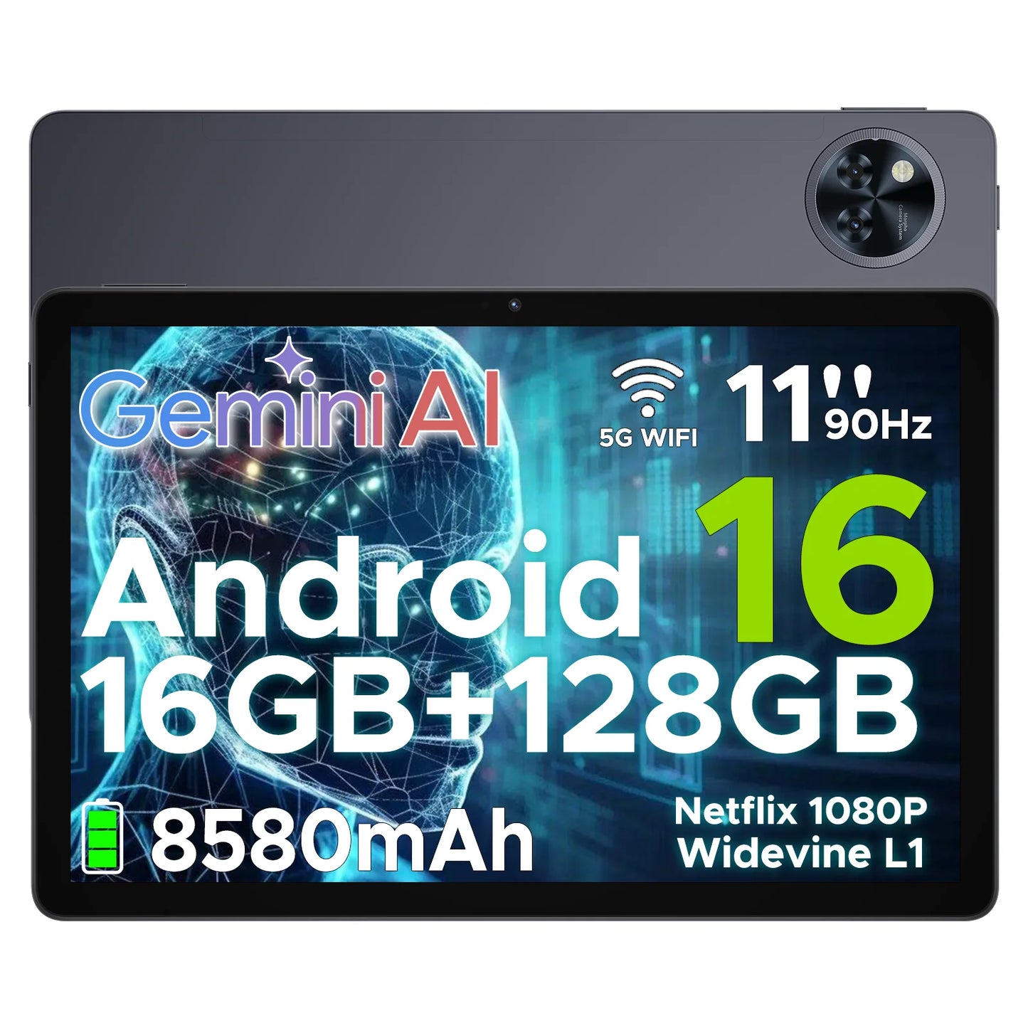 DOOGEE U11 Ultra-Klares 90Hz Tablet - 11 Zoll Display, Unisoc T7200, 8580mAh