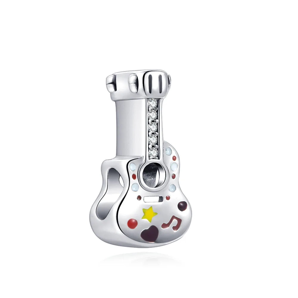 Neue 925 Silber Lernhilfe Schultasche Uhranhänger Charms Beads Fit Original Pandora Armband DIY Schmuck Für Frauen 2024