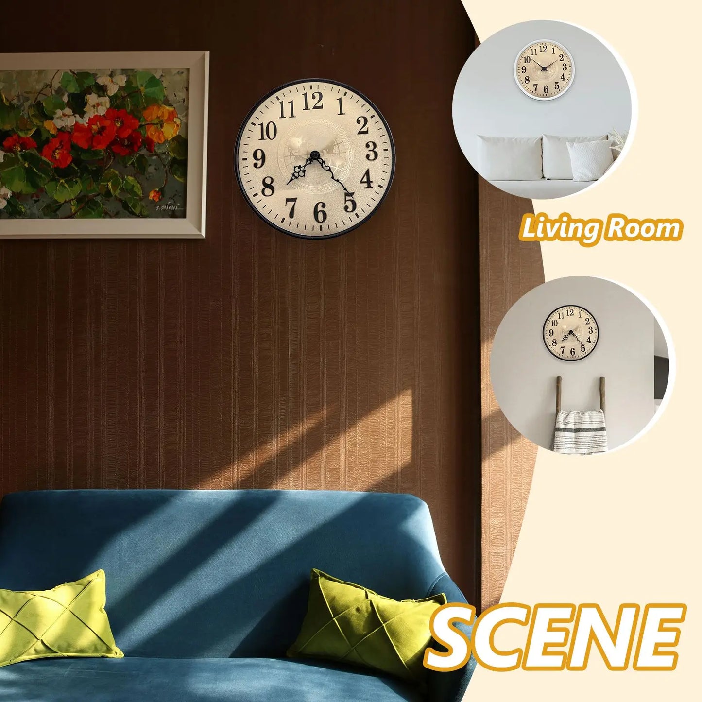 Wall Clock Dial DIY Clock Dial Digital Clock Dial Replacement Clock Dial Accessory Round Clock Dial Wall Dial DIY Clock Part