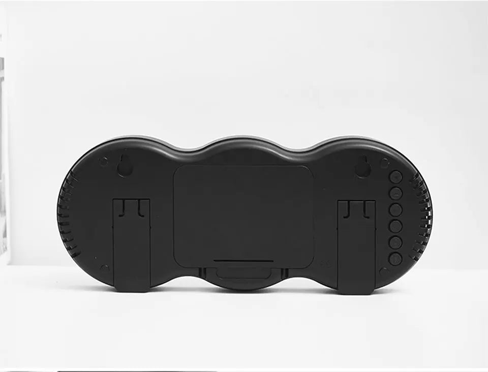 Wanduhr 2025: Large Digital Wall Clock with Ambient Light Remote Control - Temp Week Display 12/24H 2-Alarms Brightness Adjustable LED Clocks Collection