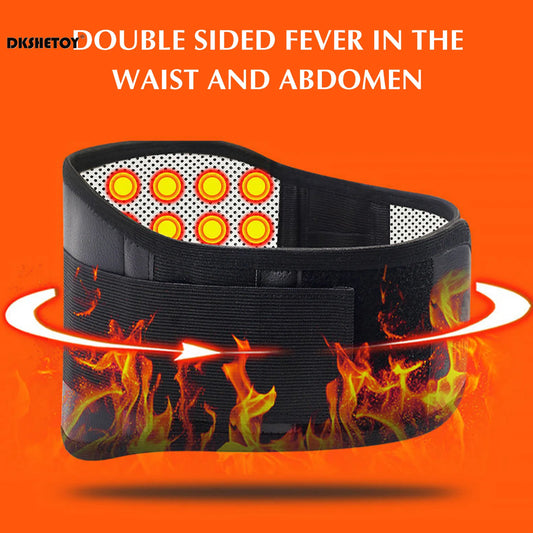 Self heating warm waist belt Lower Back Brace Support Belt Adjustable Protective Waist Wraps for Posture Corrector Waist Warm