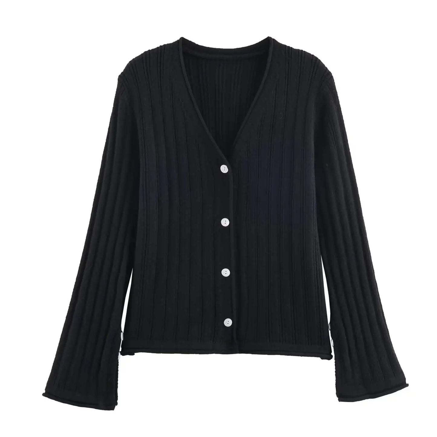 CN Jiangsu Cardigan V-Neck - Knopfverschluss, Länge Regular, Stoffgewicht 120–220 g/m²