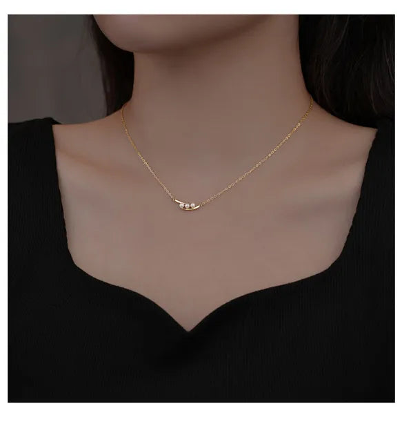 OBEAR XL864 Perlenanhänger Luxus Damen - 925 Silber 1.2g