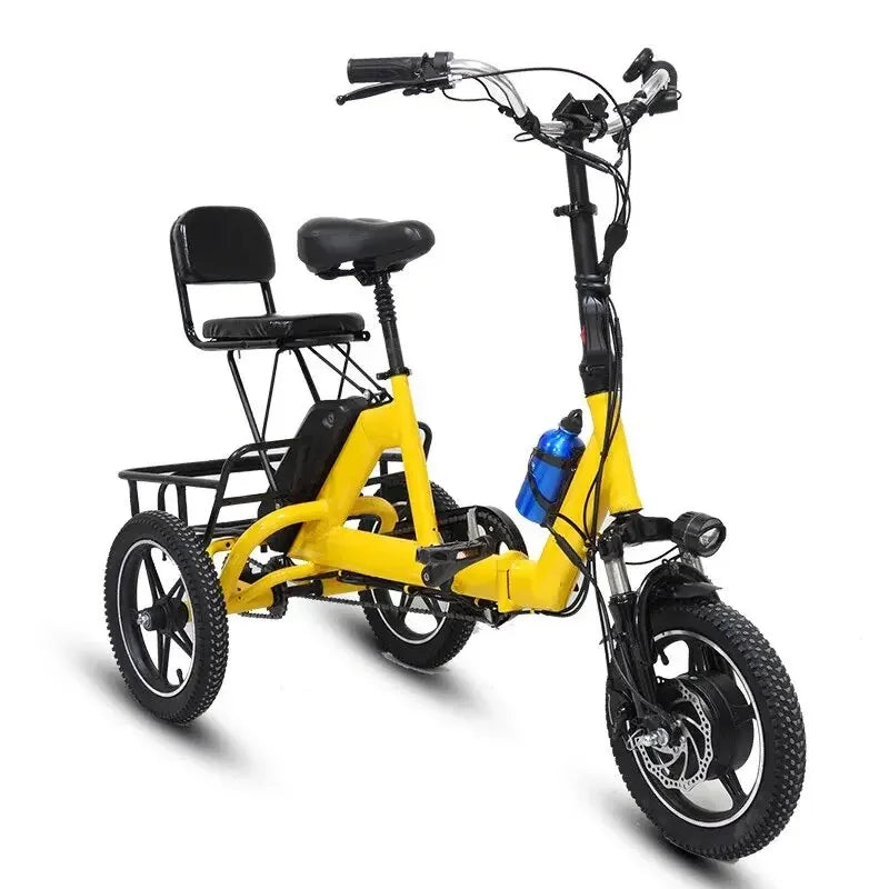 ETrike 14 Zoll Klapp Dreirad Elektro - 48V 350W 2 Sitzer