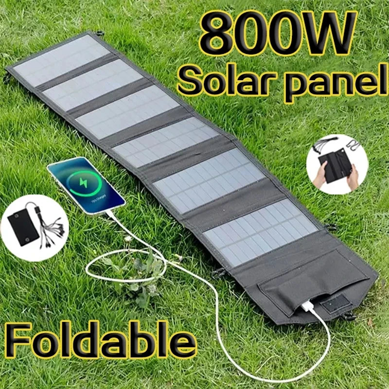 Modul solar pliabil în 6 straturi, 800W, 20W/h