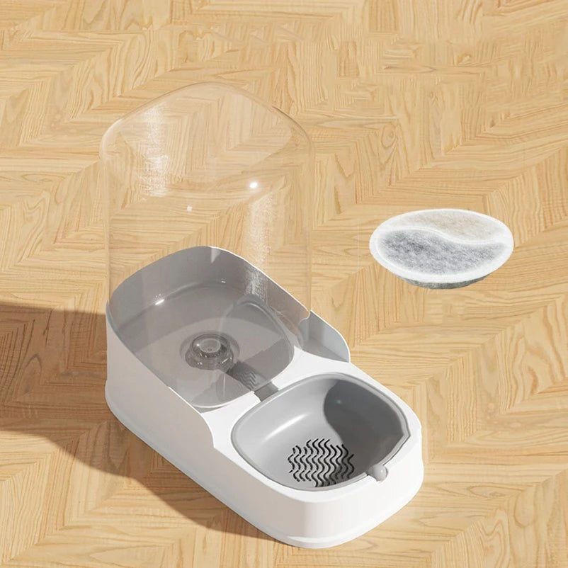 New Large Capacity Pet Cat Automatic Food Water Dispenser Fountain Bottle Bowl Dog Cat Drinker Feeder Dog Drinking Pet Supplies