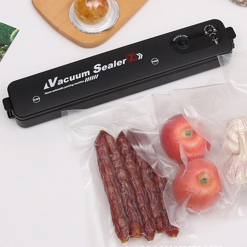 Vacuum Sealer Machine with 10 Vac Bags Automatic Air Sealer Food Vacuum Sealer Food Sealer Machine for Dry/Moist Food
