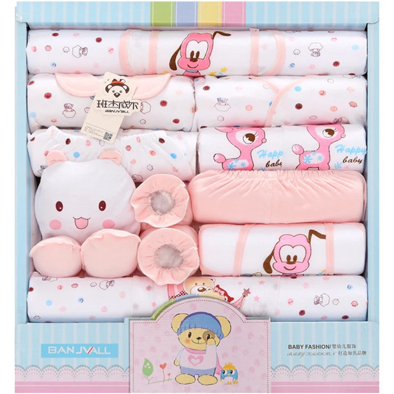 Guangdong Babyset 100 Prozent Baumwolle - 18 Teile 0-12M