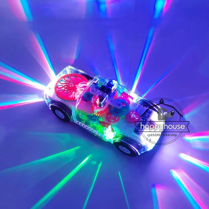 Baby Spielzeug Kleinkind Polizeiauto Elektrisches Fahrzeug Spielzeug Auto Fahren Transparente Zahnräder Musik Lichter Autos Spielzeug Für Kinder Jungen