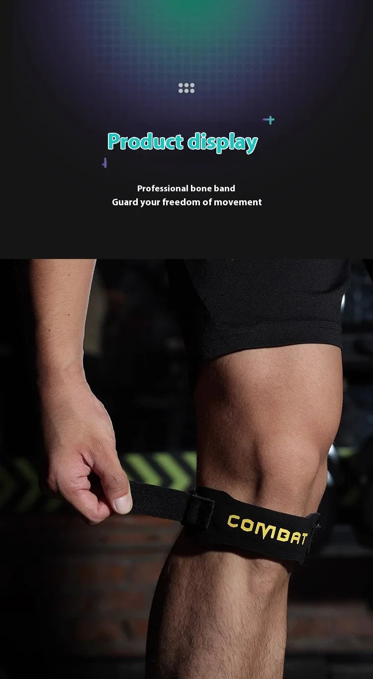 Kniebandage 2025: DUTRIEUX Cowhide Patella Strap Gym Fitness Knee Brace - Professional Running Knee Pads Protective Guard Men Women Kneecap Pad Collection