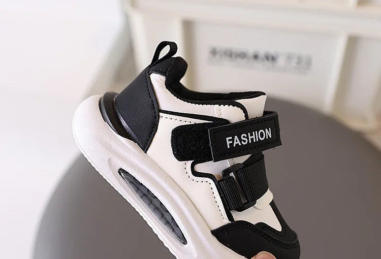 Kinder-Sneakers 2025: Dicke-Weiche-Sohle Klettverschluss - Air Mesh Collection