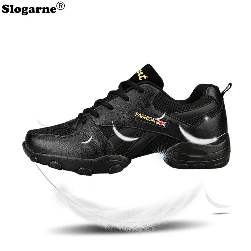 Men's Dance Sneakers High Quality Fitness Shoes Man Soft Sole Modern Jazz Outdoor Travel Gym Yoga Sports Dance Shoes Latin Shoes