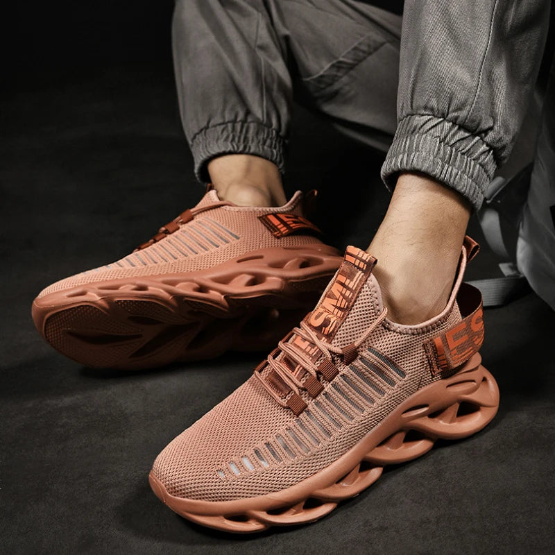 Herren Schuhe Luxus Sneakers - Neue Outdoor Atmungsaktive Laufschuhe - Mode Basketball Tennis Schuhe Platform Männer Casual Schuh