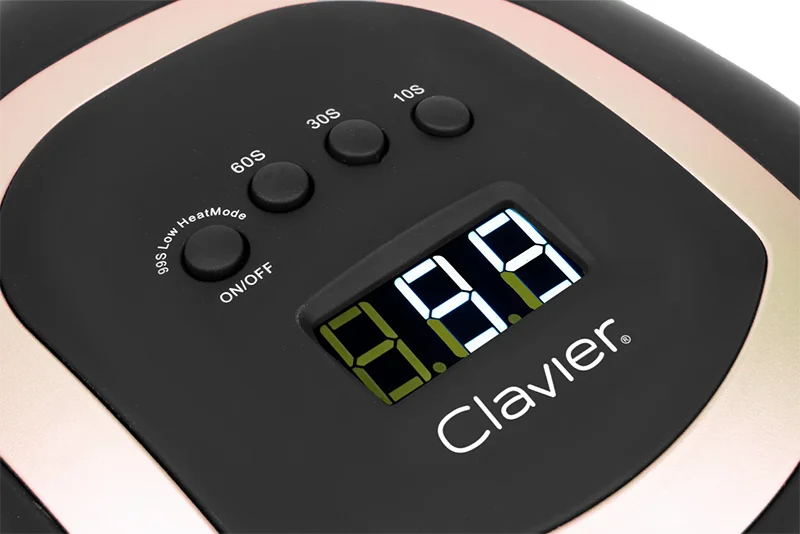 Clavier Q10 220W Uv /LED Nail Light Professional Nail Dryer Lamp For Manicure Automatic Sensing Gel Polish Drying Lamp 42LED