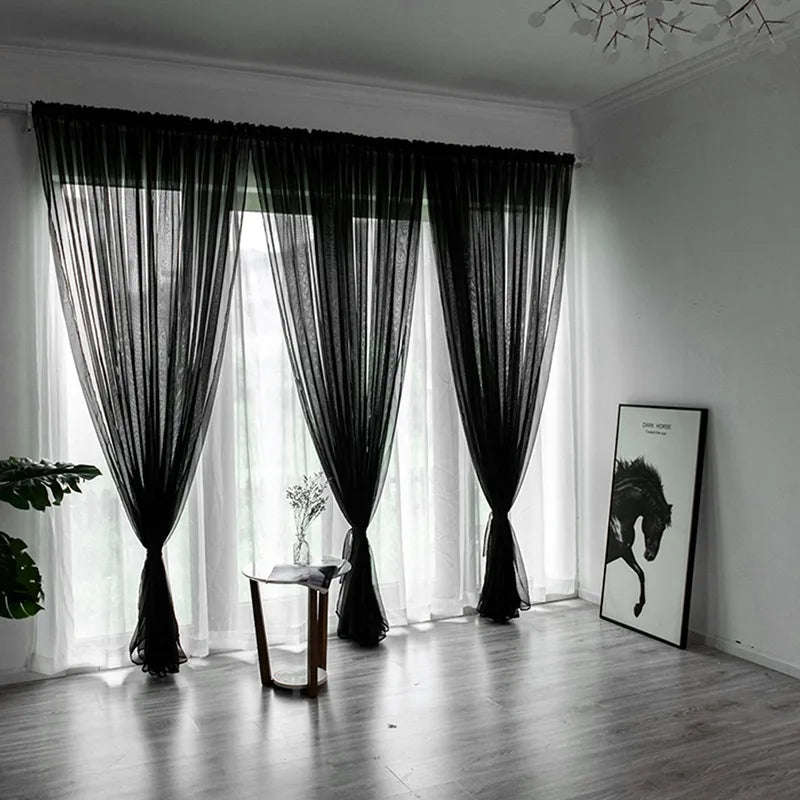 Zhejiang Vorhang Transparent - 100x200cm Polyester 1Stk