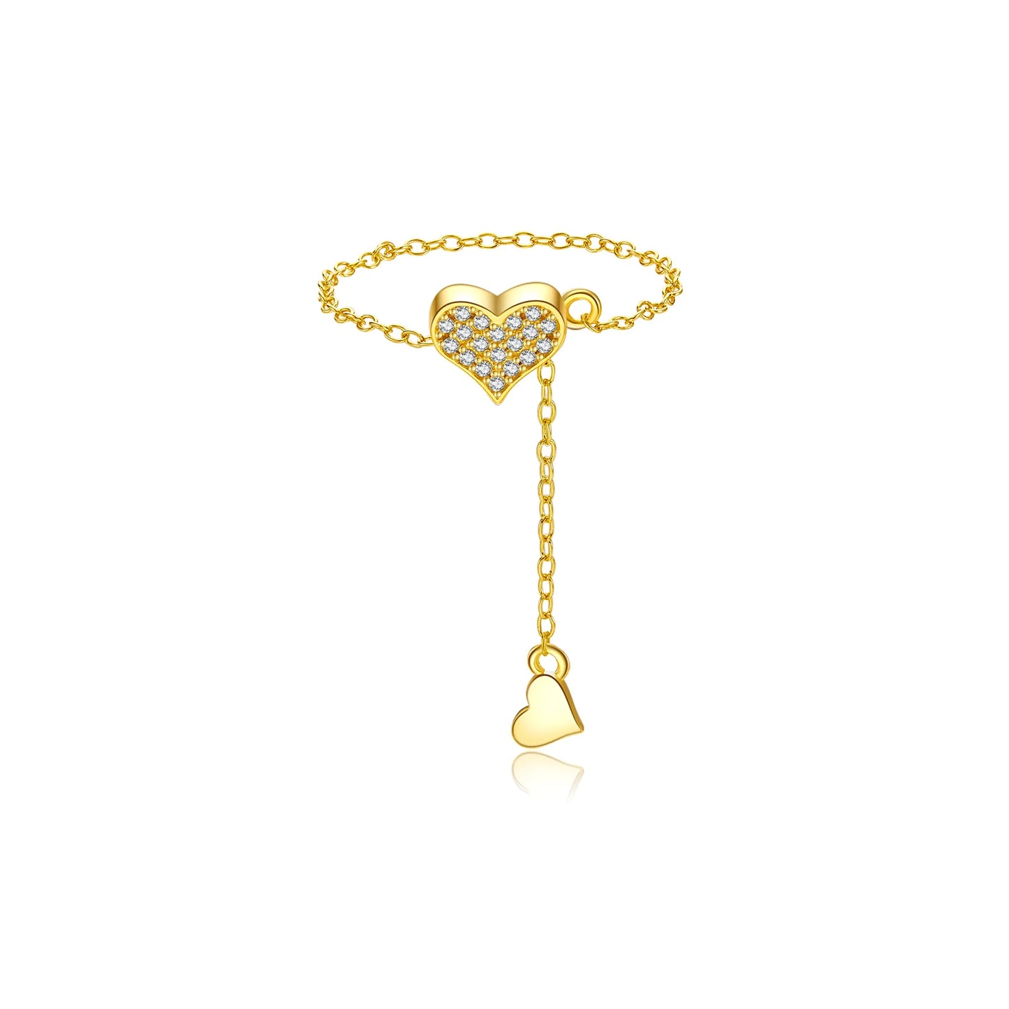 ANDYWEN 925 Sterling Silber Transformer Kette Herzanhänger Charme Halskette Choker vergrößerbar Frauen Luxusjewekry