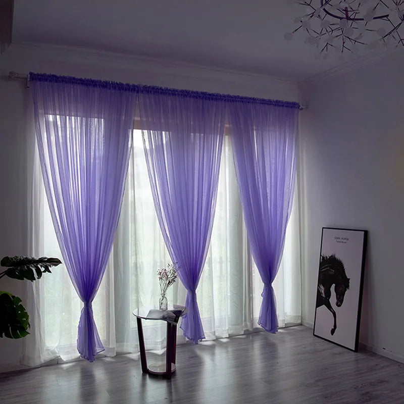 Zhejiang Vorhang Transparent - 100x200cm Polyester 1Stk