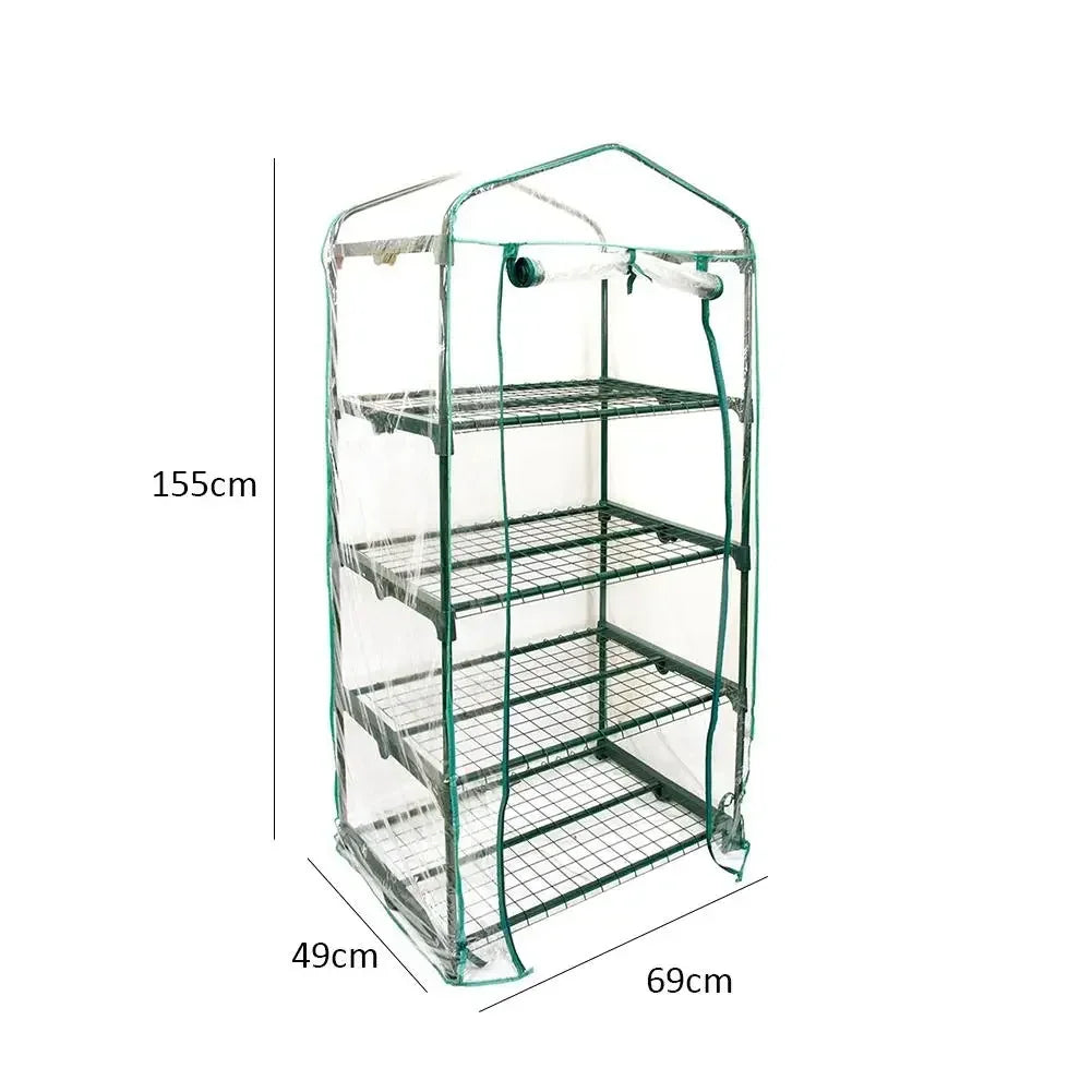 Choice WSZ Gewächshaus - Abdeckung Zipper PVC 2-5 Ebenen