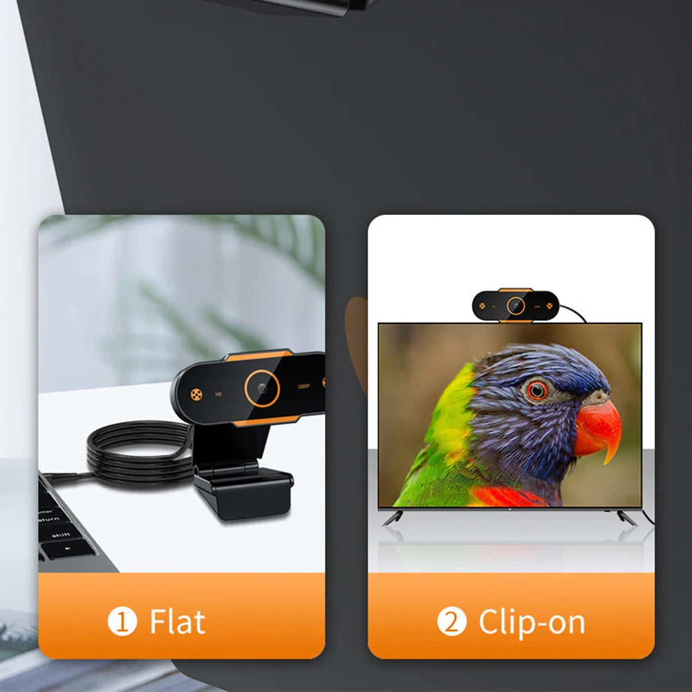 Fanmuran Webcam USB 4K - CMOS Sensor, 480P, Mikrofon