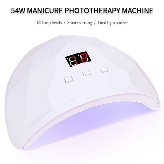 LULAA 18 LED-uri UV Gel Unghii Uscare Lampă Mini LED Ecran Unghii Fototerapie Aparat Profesional Manichiură Instrument Salon Echipament