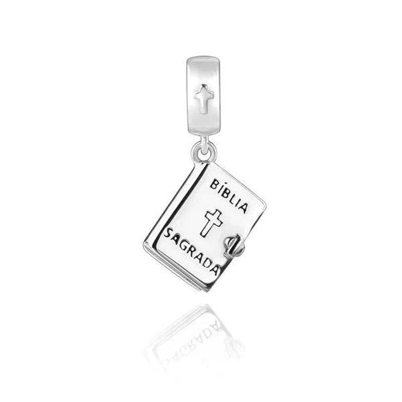 Neue 925 Silber Lernhilfe Schultasche Uhranhänger Charms Beads Fit Original Pandora Armband DIY Schmuck Für Frauen 2024