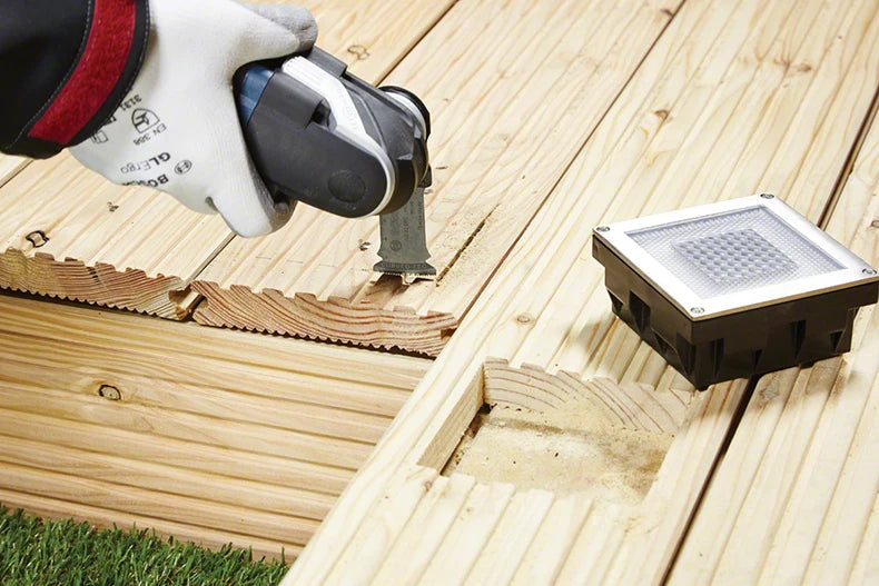 Bosch Starlock Oscillating Saw Blade AIZ 32 BSPB BIM Plunge Cut Saw Blade Hardwood Multitool Saw Blades for GOP12V-28 GOP185-Li